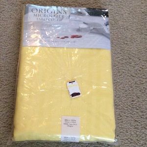 Origins Microfiber Tablecloth NWOT